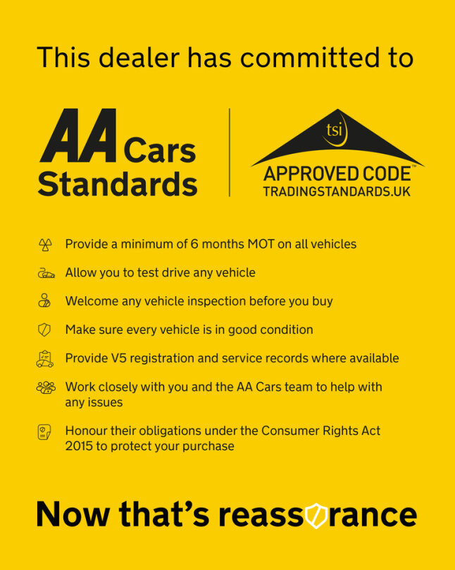 AA Car standards